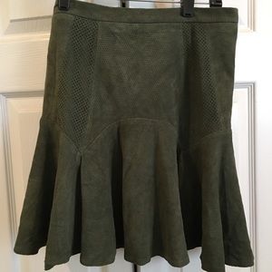Parker leather skirt size 4